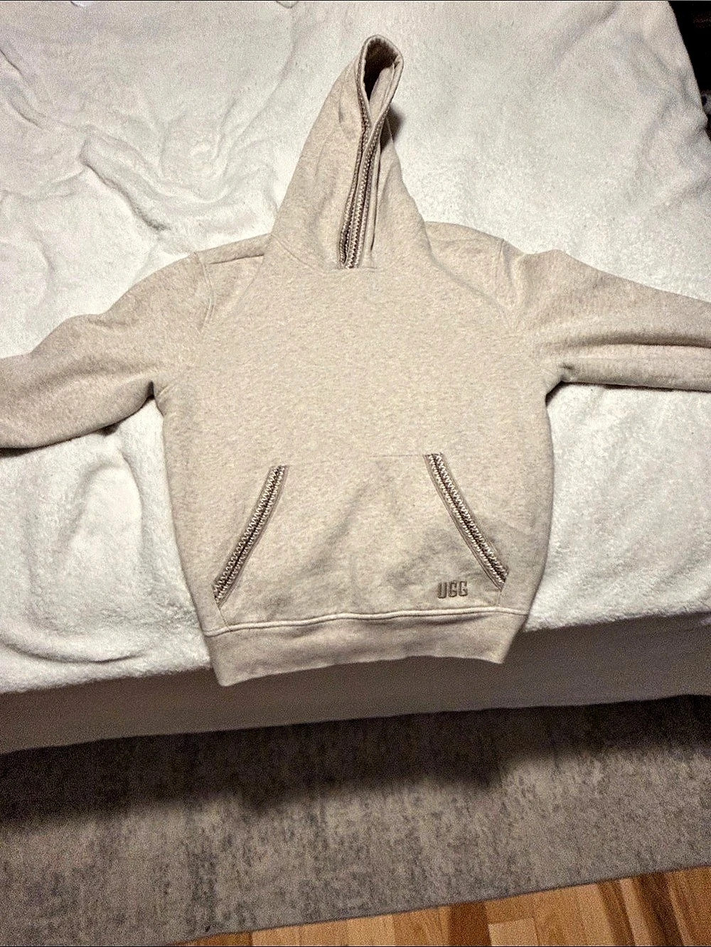 UGG Tasman Hoodie Gray Pullover